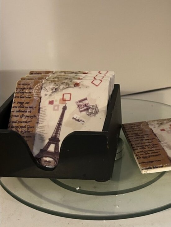 Other - Paris Themed Coaster Set